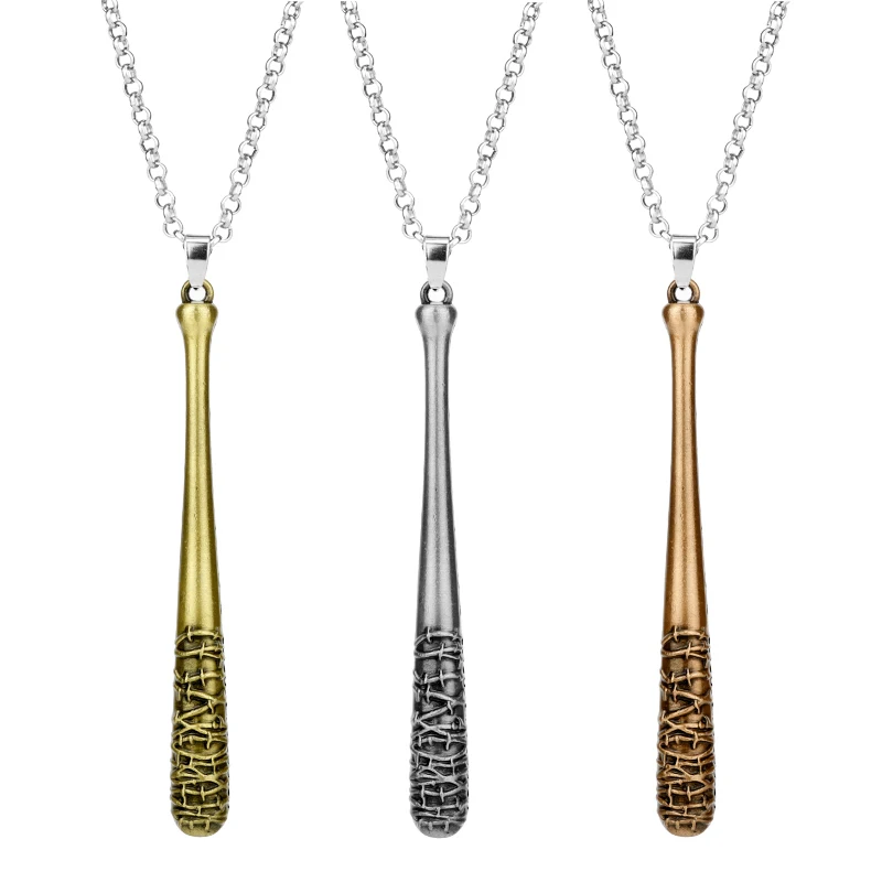 The Walking Dead Fashion Metal Negan Lucille Mini Baseball Bat Pendant Necklace For Women Men Jewelry Lovers' Gifts
The Walking Dead Fashion Metal Negan Lucille Mini Baseball Bat Pendant Necklace For Women Men Jewelry Lovers' Gifts