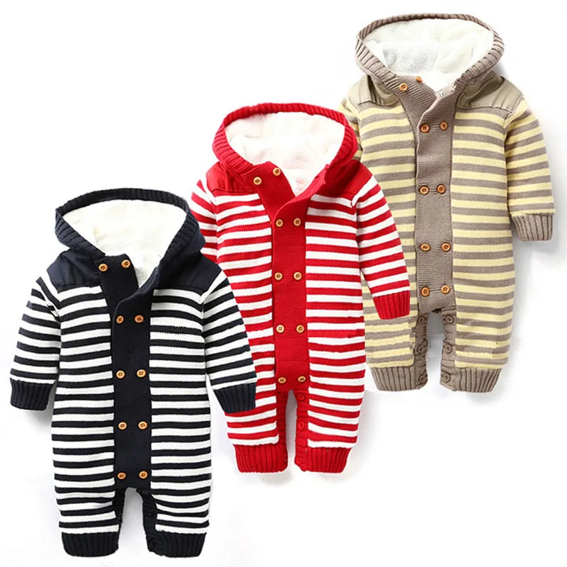 new arrivel winter romper newborn baby clothes jumpsuit baby unisex double-breasted horizontal striped hooded sweater romper
new arrivel winter romper newborn baby clothes jumpsuit baby unisex double-breasted horizontal striped hooded sweater romper