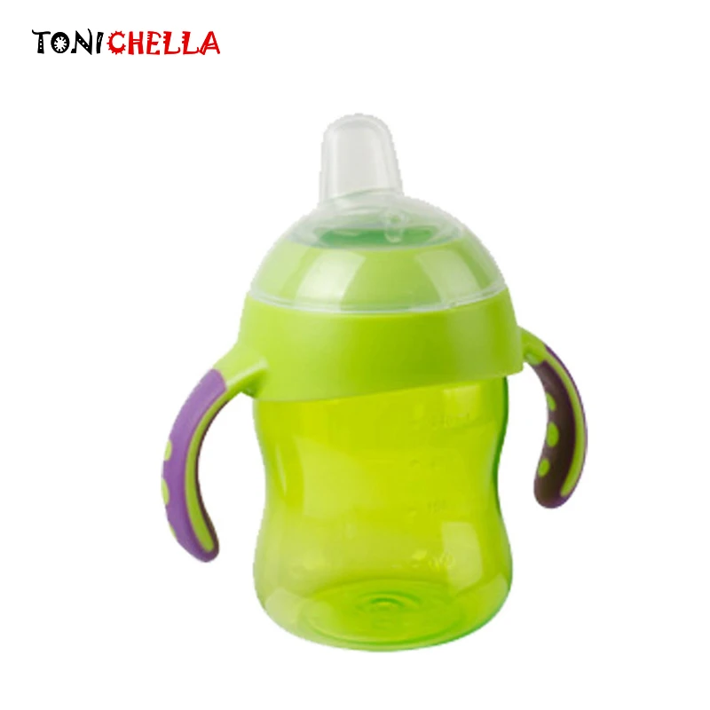 Creative 240ML Baby Straw Sippy Cup With Double Handle Flip lid Leak proof Soft Infants Learning Drinking Duckbill Bottle T0362
Creative 240ML Baby Straw Sippy Cup With Double Handle Flip lid Leak proof Soft Infants Learning Drinking Duckbill Bottle T0362