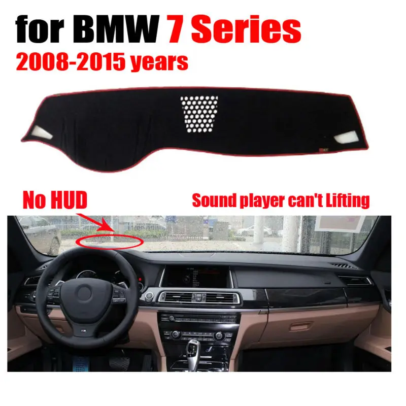 Чехлы для приборной панели автомобиля, коврик для BMW, новинка, серия 7, без HUD 2008-2015 года, левосторонний коврик для приборной панели, коврик, кр...
Чехлы для приборной панели автомобиля, коврик для BMW, новинка, серия 7, без HUD 2008-2015 года, левосторонний коврик для приборной панели, коврик, кр...