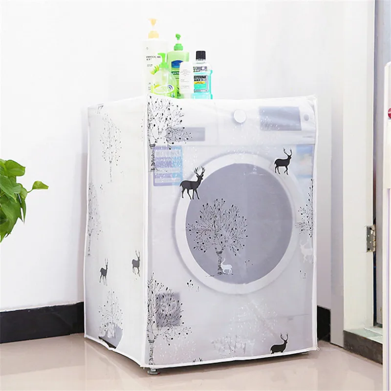 Waterproof Washing Machine Covers Pastoral Style Printed Automatic Turbine Roller Anti-dust Cover Transparent Home Product
Waterproof Washing Machine Covers Pastoral Style Printed Automatic Turbine Roller Anti-dust Cover Transparent Home Product