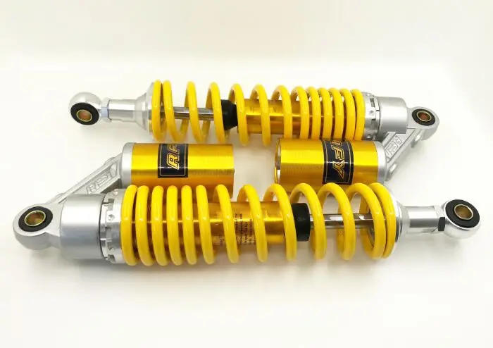 Universal 13.5 "340mm 8mm Spring Motorcycle Rear Shock absorber for Honda Yamaha VMAX GN400 cb400 cb500 ATV yellow
Universal 13.5 "340mm 8mm Spring Motorcycle Rear Shock absorber for Honda Yamaha VMAX GN400 cb400 cb500 ATV yellow