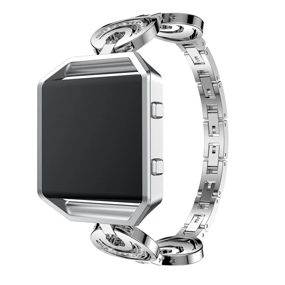 For Fitbit Blaze Bands watchband New With Rhinestone Stainless Steel Accessory Bracelet with Matal frame
For Fitbit Blaze Bands watchband New With Rhinestone Stainless Steel Accessory Bracelet with Matal frame