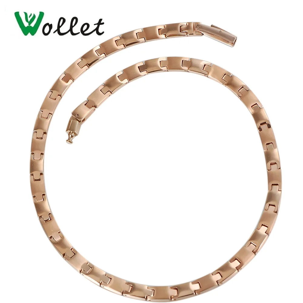 Wollet Jewelry Health Rose Gold Color Germanium Hematite Stainless Steel Magnetic Necklace for Women Men Bio Energy Pendant Gift
Wollet Jewelry Health Rose Gold Color Germanium Hematite Stainless Steel Magnetic Necklace for Women Men Bio Energy Pendant Gift
