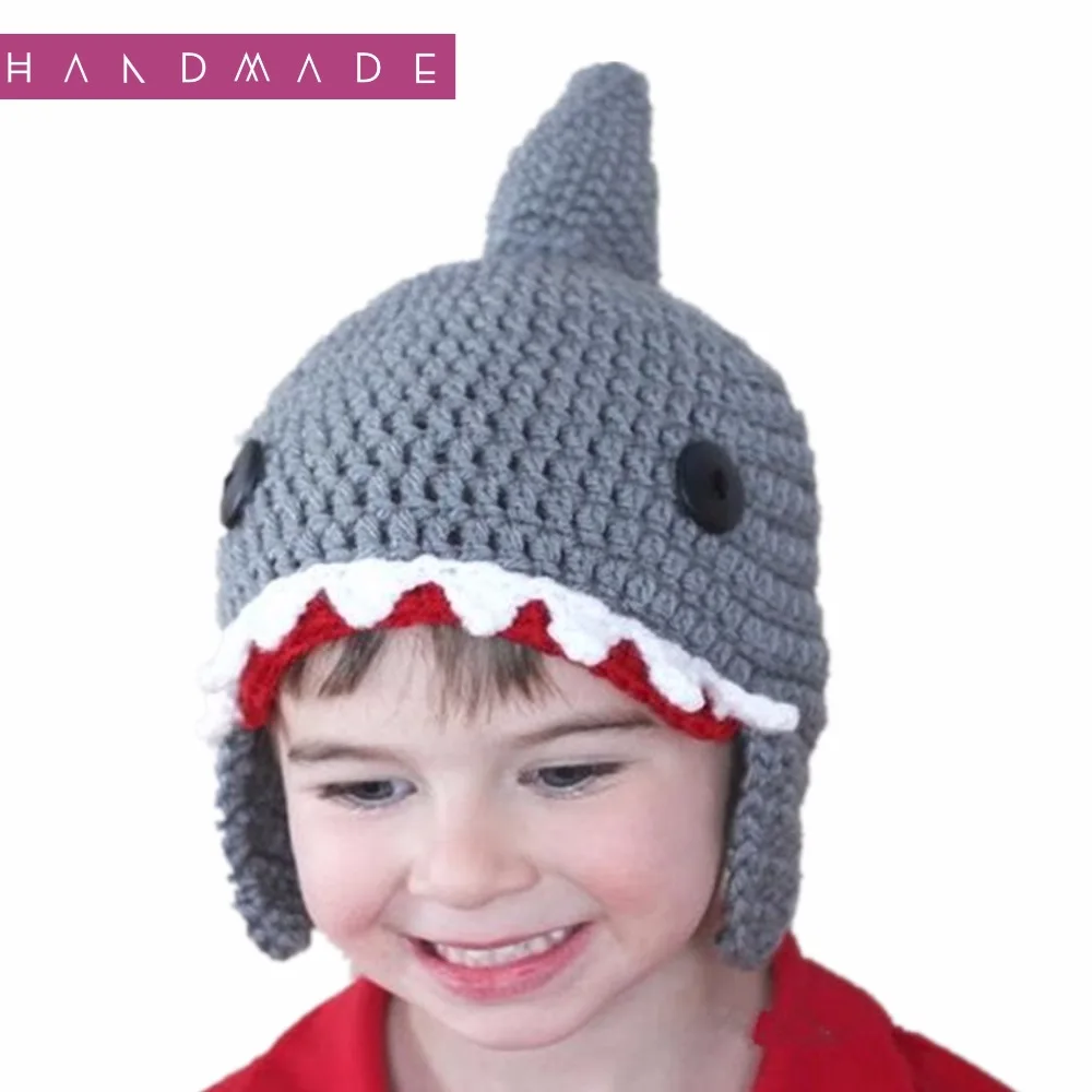 Children Novelty toy Crochet Shark Attack Stretchy Hats Handmade Costume party Cute Gifts Funny creative Caps Beanies
Children Novelty toy Crochet Shark Attack Stretchy Hats Handmade Costume party Cute Gifts Funny creative Caps Beanies