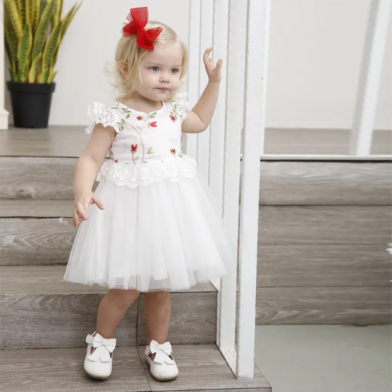 Toddler Girls tutu Dresses Children's Flower Print White Wedding Princess Dress For Baby Girls 4 5 6 years Kids Clothing Clothes
Toddler Girls tutu Dresses Children's Flower Print White Wedding Princess Dress For Baby Girls 4 5 6 years Kids Clothing Clothes