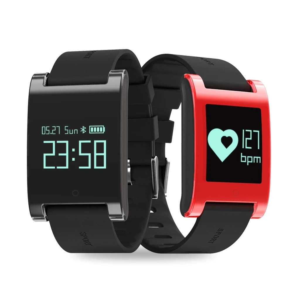 2017 новые DM68 Smartwatch Водонепроницаемый Bluetooth Smart часы с крови Давление монитор