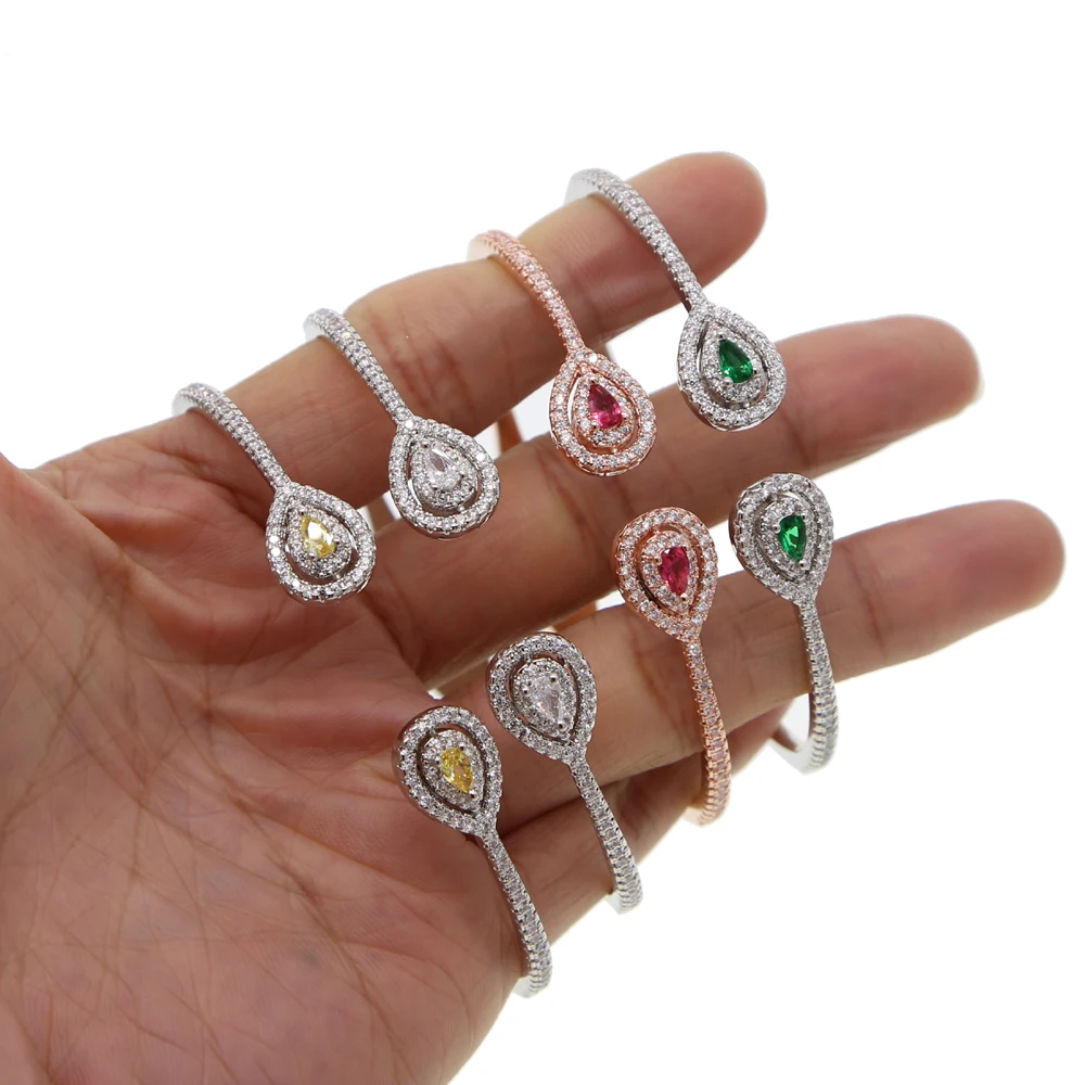 Trendy Luxury Stackable Bangle For Women Wedding Full AAA Cubic Zircon Crystal CZ Dubai Bracelet Party Jewelry 2019 new
Trendy Luxury Stackable Bangle For Women Wedding Full AAA Cubic Zircon Crystal CZ Dubai Bracelet Party Jewelry 2019 new