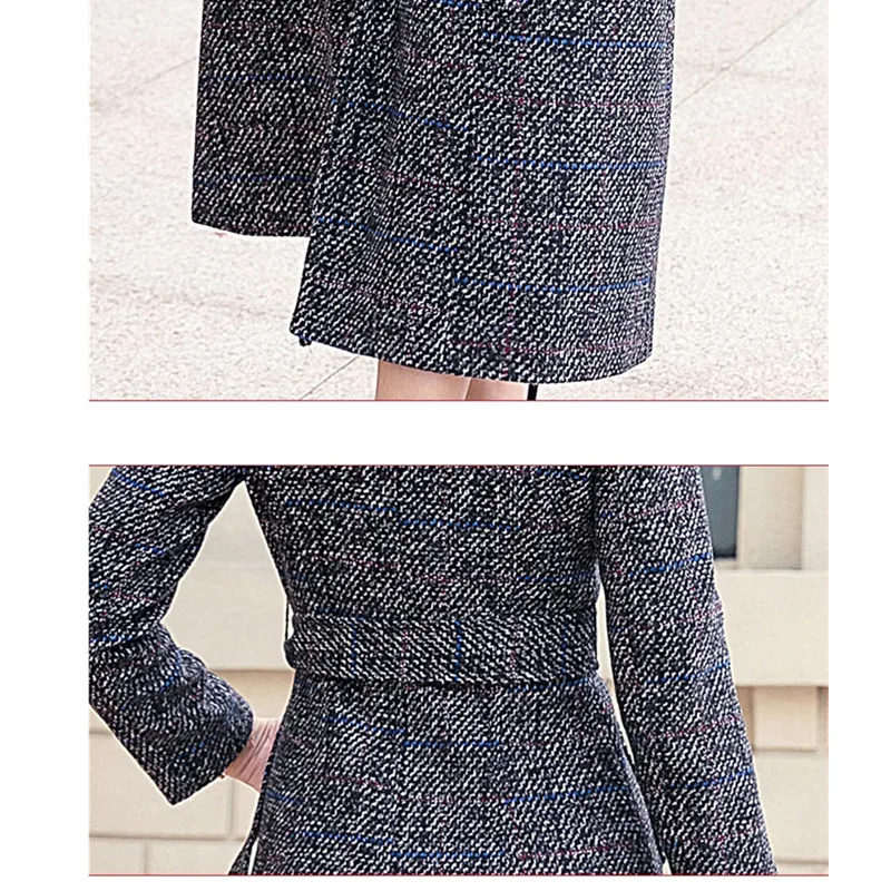 High-end brand Women Plaid X-Long Woolen Coat Elegant Slim Ladies Overcoat Jacket Large size Female Windbreaker Wool Coats 5XL
High-end brand Women Plaid X-Long Woolen Coat Elegant Slim Ladies Overcoat Jacket Large size Female Windbreaker Wool Coats 5XL