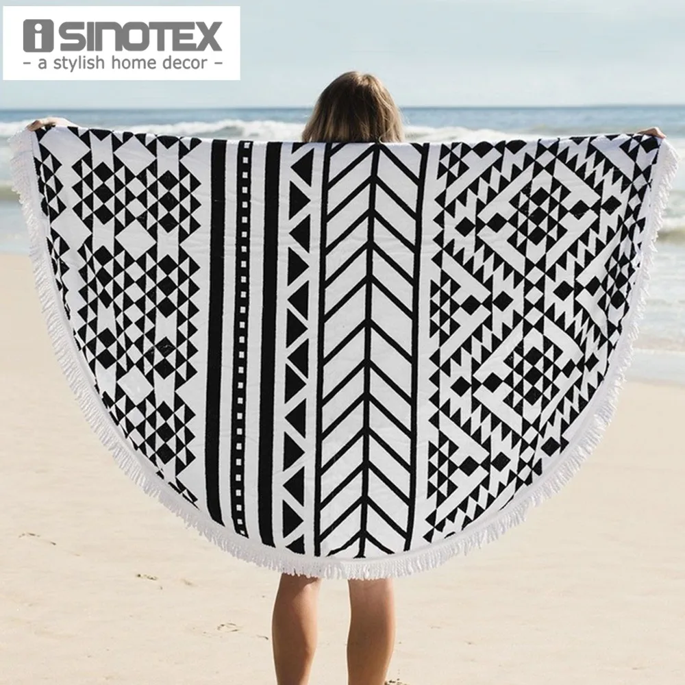 1Pcs/lot 100% Cotton Round Beach Towel for Adult 150*150cm Geometric Printed Bath Towel Tassel Decor Terry Towel Summer Style
1Pcs/lot 100% Cotton Round Beach Towel for Adult 150*150cm Geometric Printed Bath Towel Tassel Decor Terry Towel Summer Style