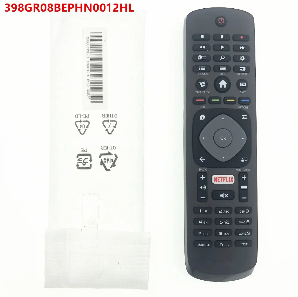 ORIGINAL REMOTE CONTROL 398GR08BEPHN0012HL 398GR08BEPHN0012HT For PHILIPS TV 55PUT6201/12 55PUS6201/12 43PUS6201/12 43PUT6201
ORIGINAL REMOTE CONTROL 398GR08BEPHN0012HL 398GR08BEPHN0012HT For PHILIPS TV 55PUT6201/12 55PUS6201/12 43PUS6201/12 43PUT6201