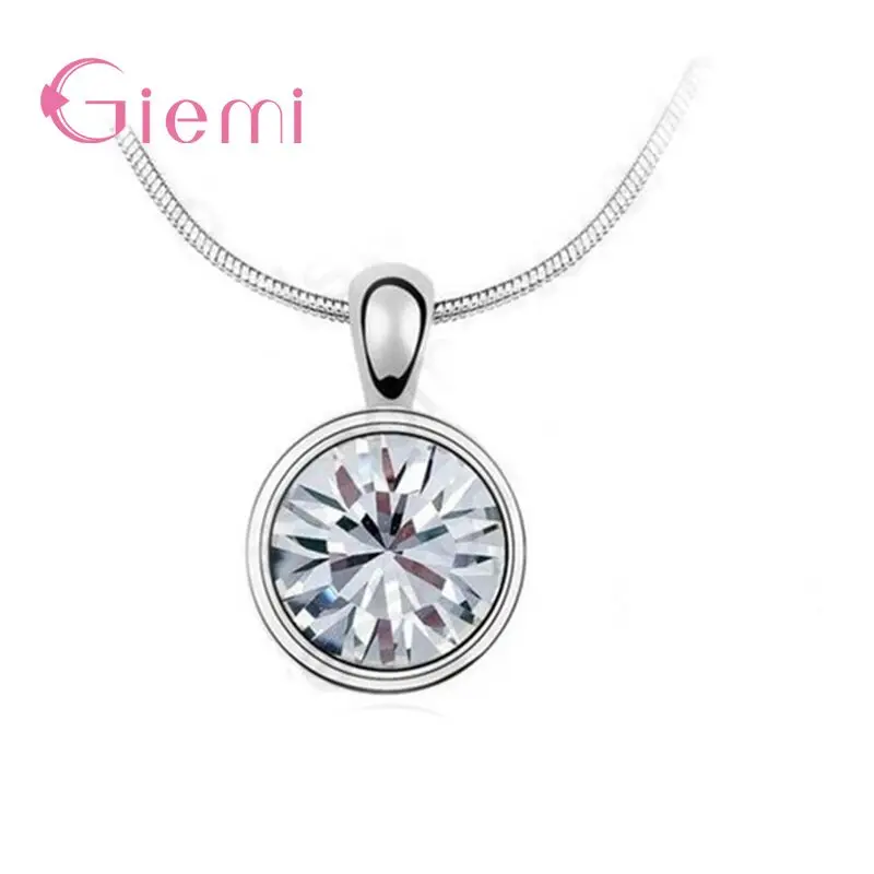 925 Sterling Silver Natural Cubic Zirconia Pendant Necklace Jewelry For Women Vintage Engagement Gifts
925 Sterling Silver Natural Cubic Zirconia Pendant Necklace Jewelry For Women Vintage Engagement Gifts