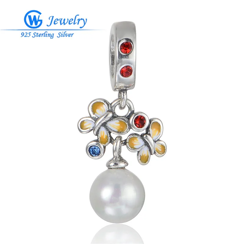 Enamel Butterfly Charm Hang Shell Pearl Sterling Silver Charms Fit Necklace & Bracelet For Women Gw Fashion Jewellery S375H20
Enamel Butterfly Charm Hang Shell Pearl Sterling Silver Charms Fit Necklace & Bracelet For Women Gw Fashion Jewellery S375H20