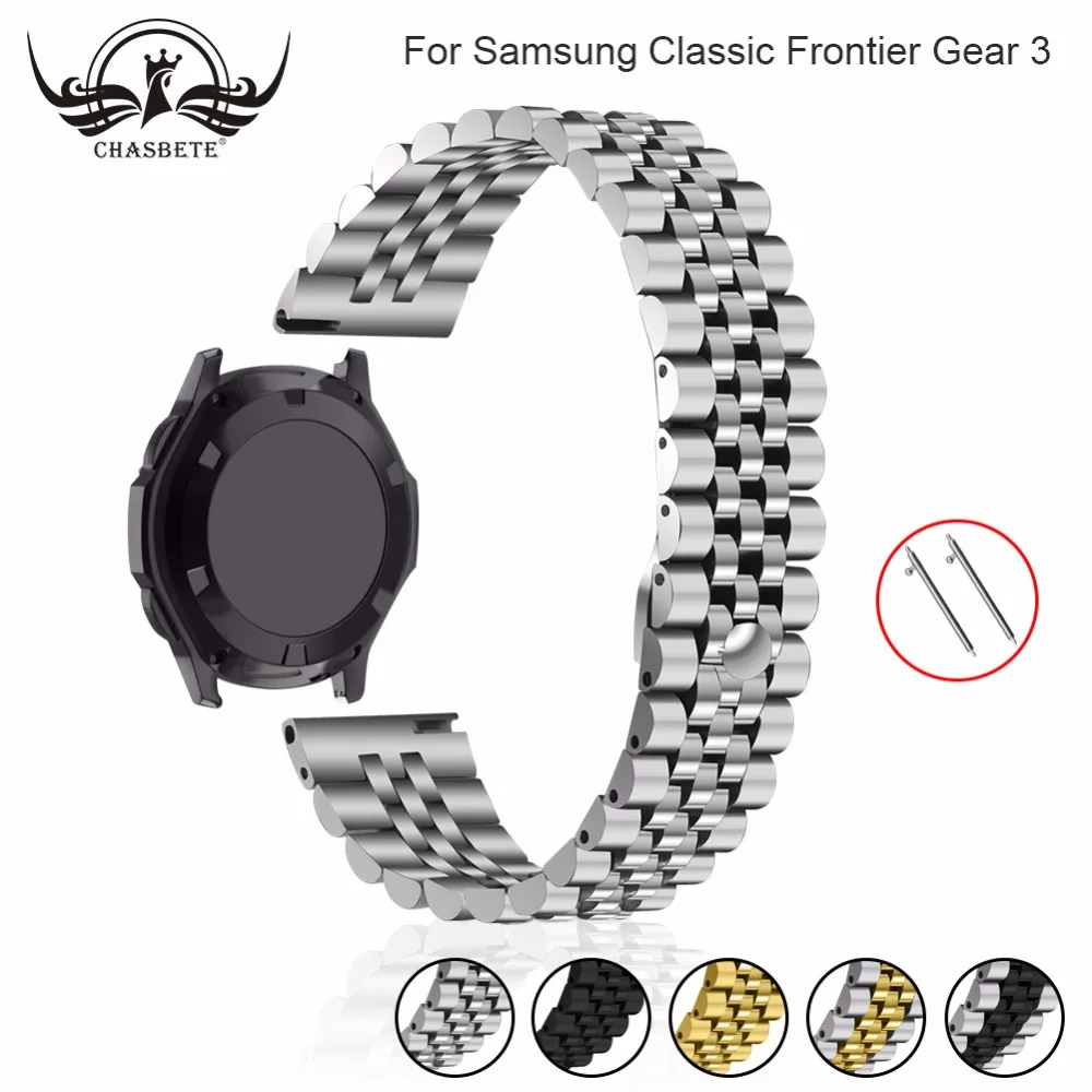 Stainless Steel Watchband 22mm for Samsung Gear S3 Galaxy Watch 46mm Quick Release+Butterfly Buckle Band Black Wrist Bracelet
Stainless Steel Watchband 22mm for Samsung Gear S3 Galaxy Watch 46mm Quick Release+Butterfly Buckle Band Black Wrist Bracelet