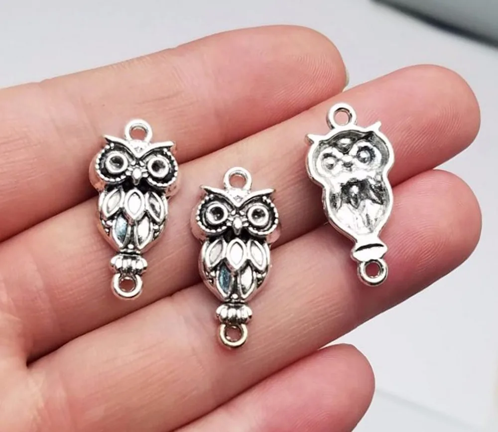 20pcs/lot--26x13mm, Antique silver plated owl connector charms,DIY supplies,Jewelry accessories
20pcs/lot--26x13mm, Antique silver plated owl connector charms,DIY supplies,Jewelry accessories