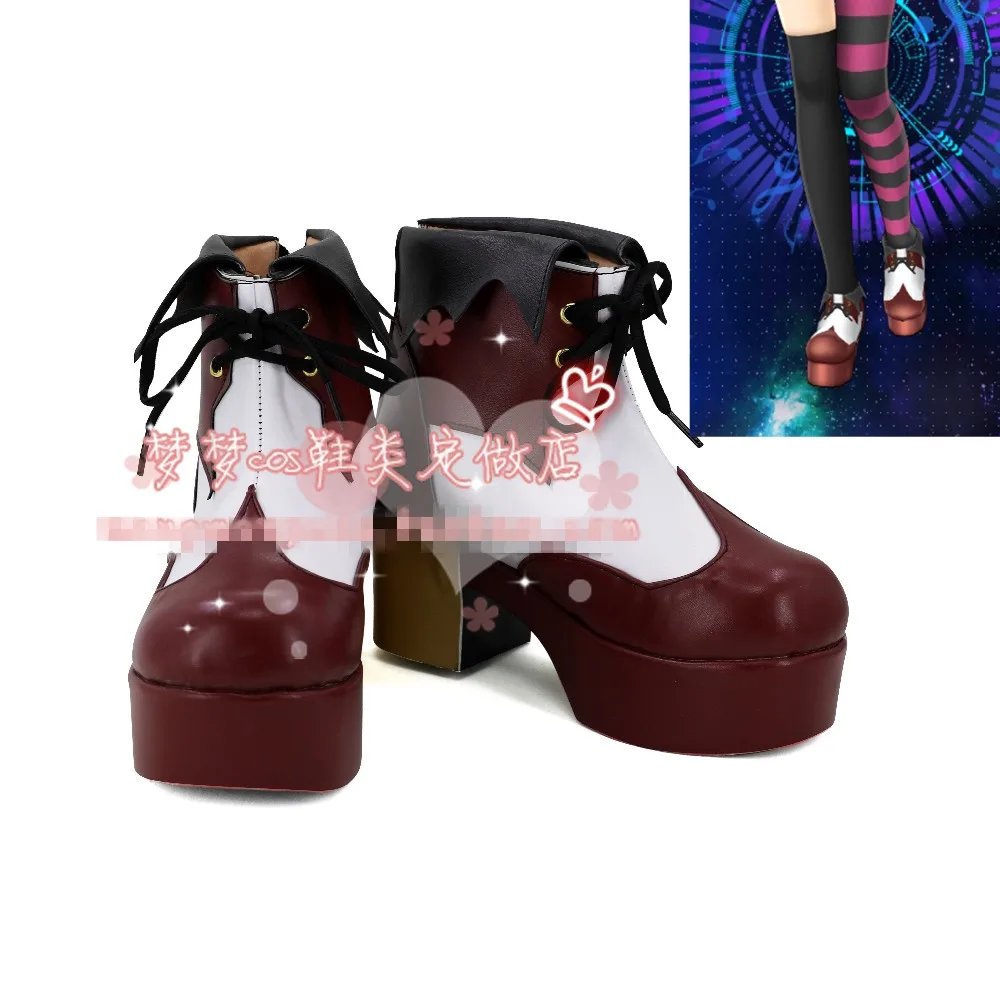 macross delta Reina Prowler Cosplay Shoes Halloween High Boots All Size |