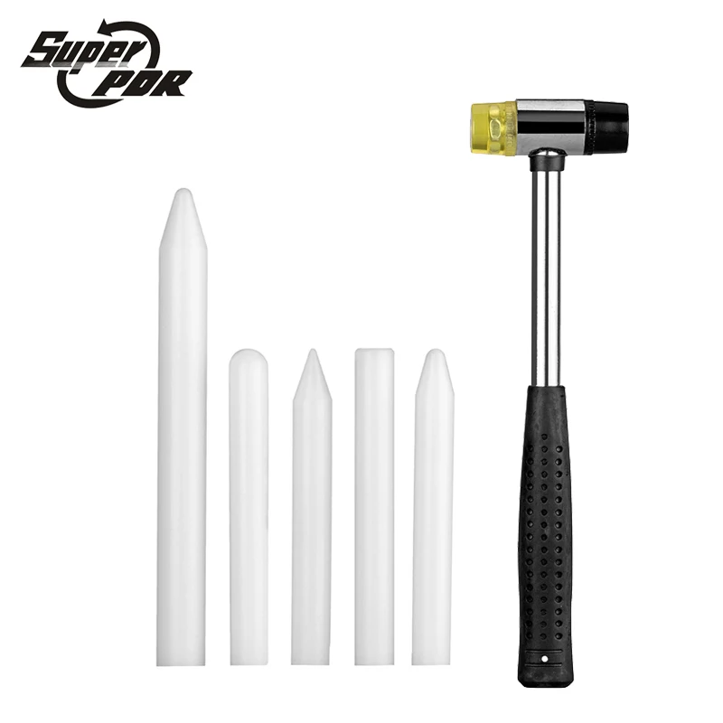 Super PDR Tools Shop - Brand New 5 pcs white Tap Down Pen 1pc Rubber Hammer - Paintless Dent Repair Tools
Super PDR Tools Shop - Brand New 5 pcs white Tap Down Pen 1pc Rubber Hammer - Paintless Dent Repair Tools