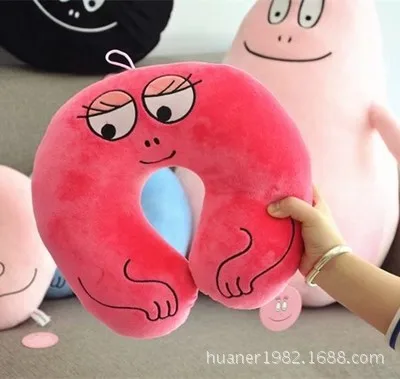 Редкая большая поясная подушка Barbapapa u-образная для шеи мягкие набивные из аниме