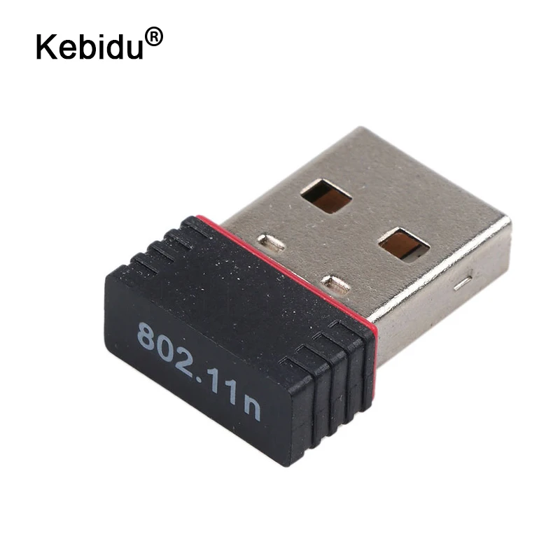 kebidu USB WiFi Adapter Wireless Network Card 150M USB 2.0 802.11 b/g/n PC wi-fi adapters LAN Wi fi Antenna signal adaptor
kebidu USB WiFi Adapter Wireless Network Card 150M USB 2.0 802.11 b/g/n PC wi-fi adapters LAN Wi fi Antenna signal adaptor