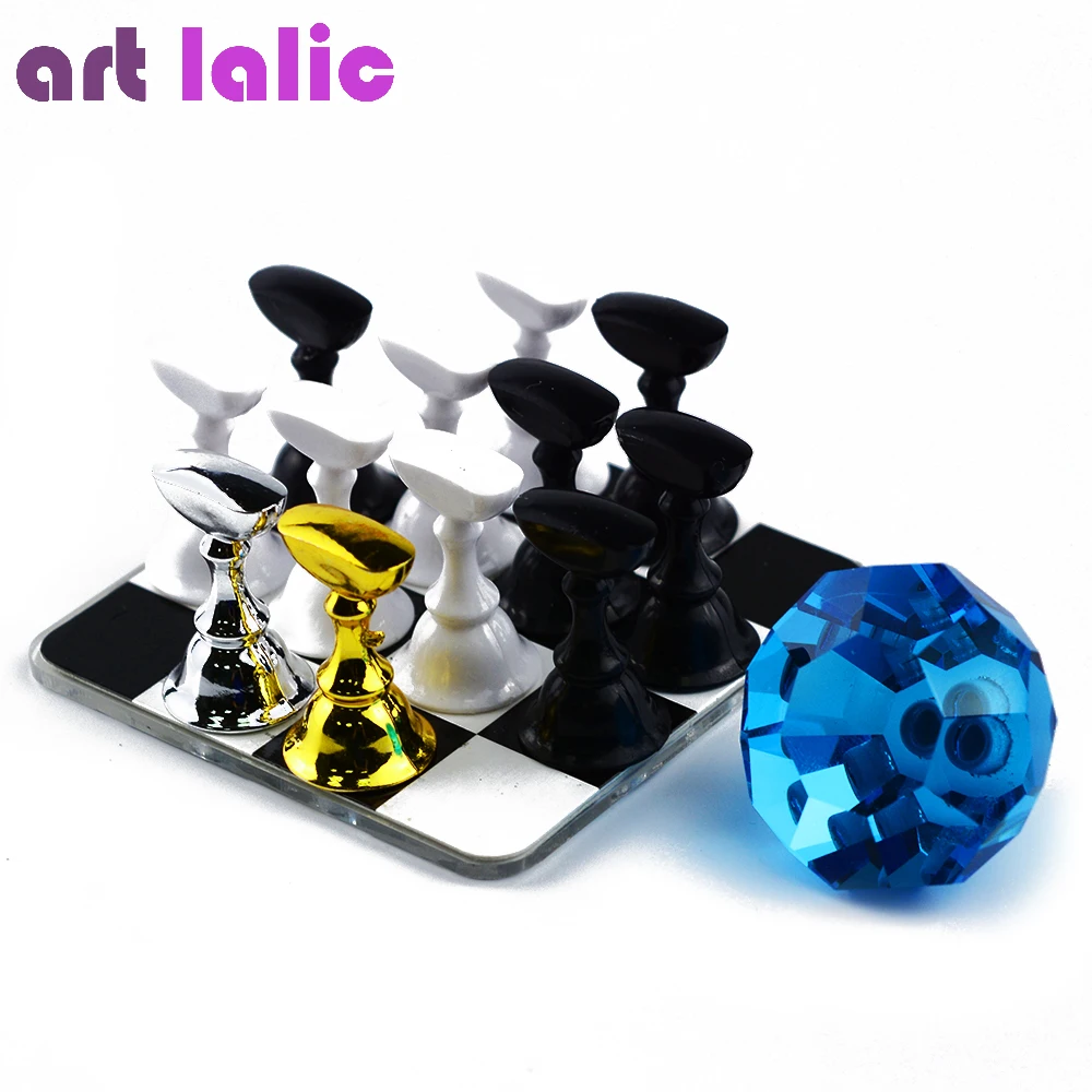 Artlalic 1 Set Nail Art Holder Strong Chess Board Magnetic Practice Display Beauty Crystal Nail Tips Gel Polish Manicure Tools
Artlalic 1 Set Nail Art Holder Strong Chess Board Magnetic Practice Display Beauty Crystal Nail Tips Gel Polish Manicure Tools