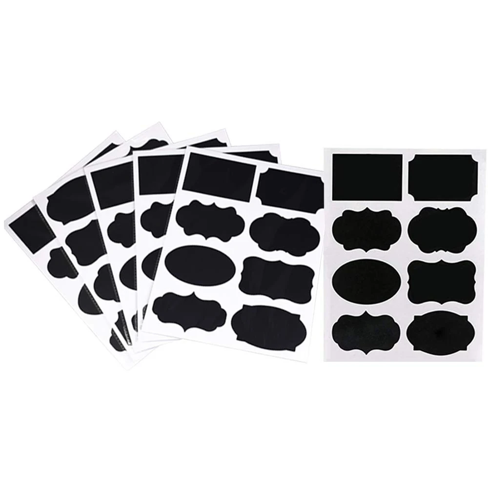 XRHYY 8 Fancy Chalkboard Labels Pantry and Storage Stickers For Jars Glass Bottle Decorative Reusable Waterproof Blackboard Set
XRHYY 8 Fancy Chalkboard Labels Pantry and Storage Stickers For Jars Glass Bottle Decorative Reusable Waterproof Blackboard Set
