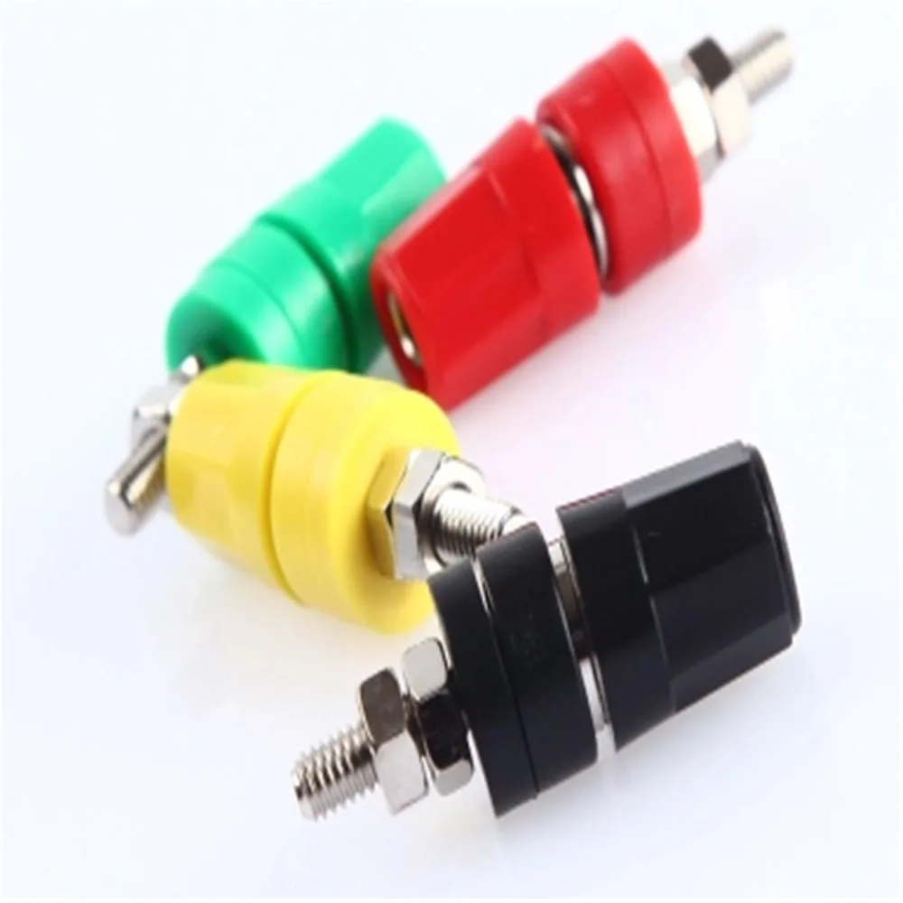 Banana plug socket banana socket 4mm speaker terminal block junction box copper high current 20A
Banana plug socket banana socket 4mm speaker terminal block junction box copper high current 20A