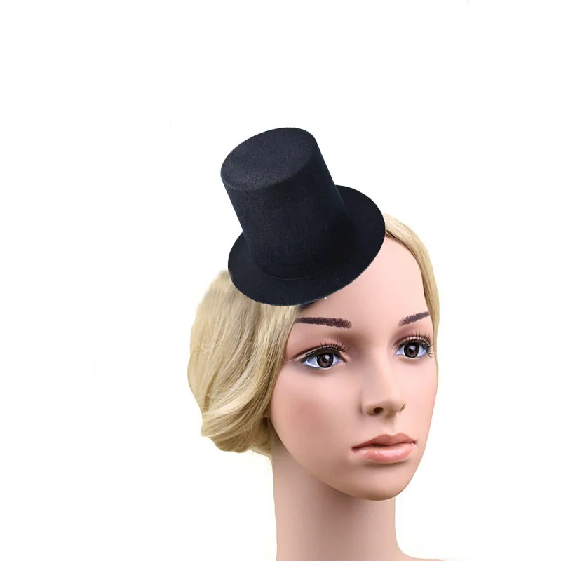 Women Girls Black Mini Top Hat Hair Clip Wedding Party Carnival Fancy Dress Hat Base DIY Craft Hair Accessories Carnival
Women Girls Black Mini Top Hat Hair Clip Wedding Party Carnival Fancy Dress Hat Base DIY Craft Hair Accessories Carnival