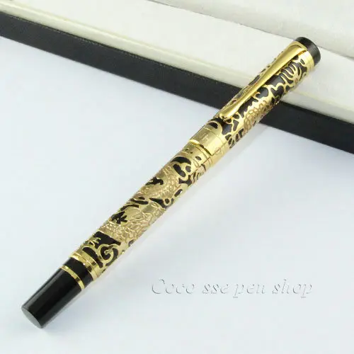 Jinhao 5000, товары для бизнеса и школы, золотистый дракон, рельефный ролик, шариковая ручка, ручка для письма
Jinhao 5000, товары для бизнеса и школы, золотистый дракон, рельефный ролик, шариковая ручка, ручка для письма