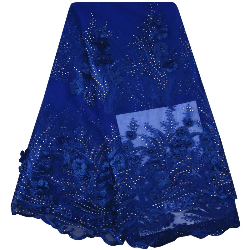 Latest 3D African Tulle Lace Fabric African Guipure Lace Fabric With Rhinestone Embroidered Nigerian French Net Lace Fabric 863
Latest 3D African Tulle Lace Fabric African Guipure Lace Fabric With Rhinestone Embroidered Nigerian French Net Lace Fabric 863