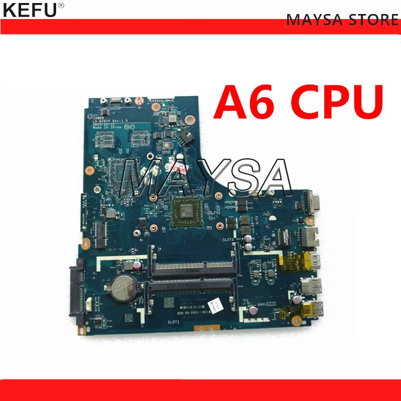 KEFU LA-B291P для LENOVO B50-45 материнская плата ноутбука ZAWBB REV: 1 0 A4 / A6 CPU и ПК | Компьютеры