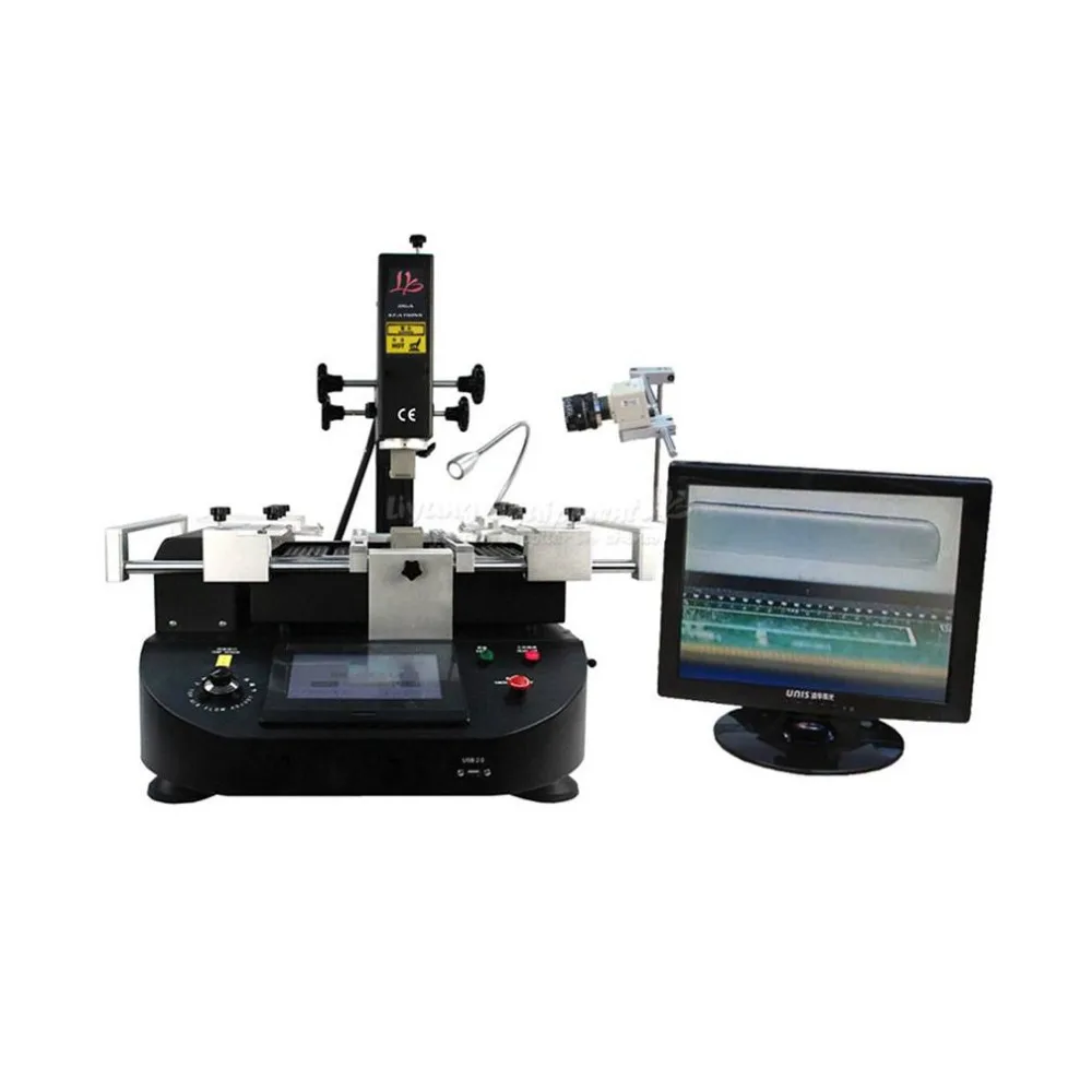 3 zones LY R5860 R5860C Hot Air IR BGA Rework soldering Station for Laptop Motherboard Chip Repair 4800W 220V
3 zones LY R5860 R5860C Hot Air IR BGA Rework soldering Station for Laptop Motherboard Chip Repair 4800W 220V