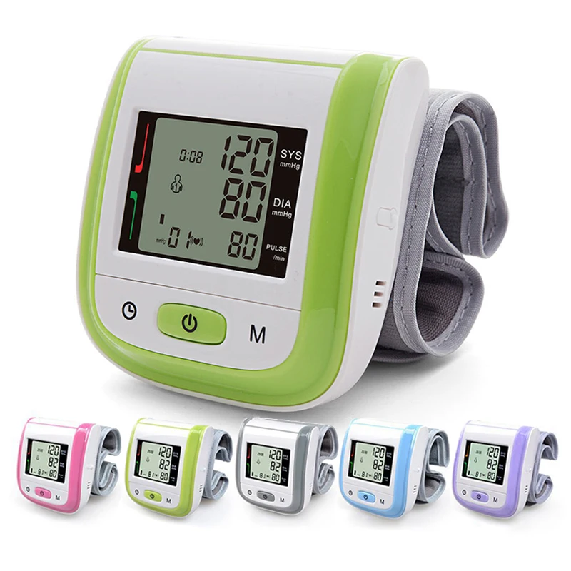 Wrist Health Care Tensiometro Digital Blood Pressure Heart Monitor Tonometer Automatic Sphygmomanometer BP Blood Pressure Meter
Wrist Health Care Tensiometro Digital Blood Pressure Heart Monitor Tonometer Automatic Sphygmomanometer BP Blood Pressure Meter