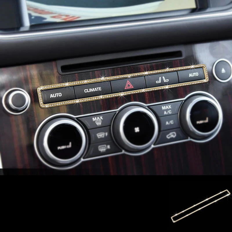 Silver / Gold Diamond Style Middle Center Buttons Decorator Frame Trim For Land Rover Range Rover 2013-2017 & RRS 2014-2017
Silver / Gold Diamond Style Middle Center Buttons Decorator Frame Trim For Land Rover Range Rover 2013-2017 & RRS 2014-2017