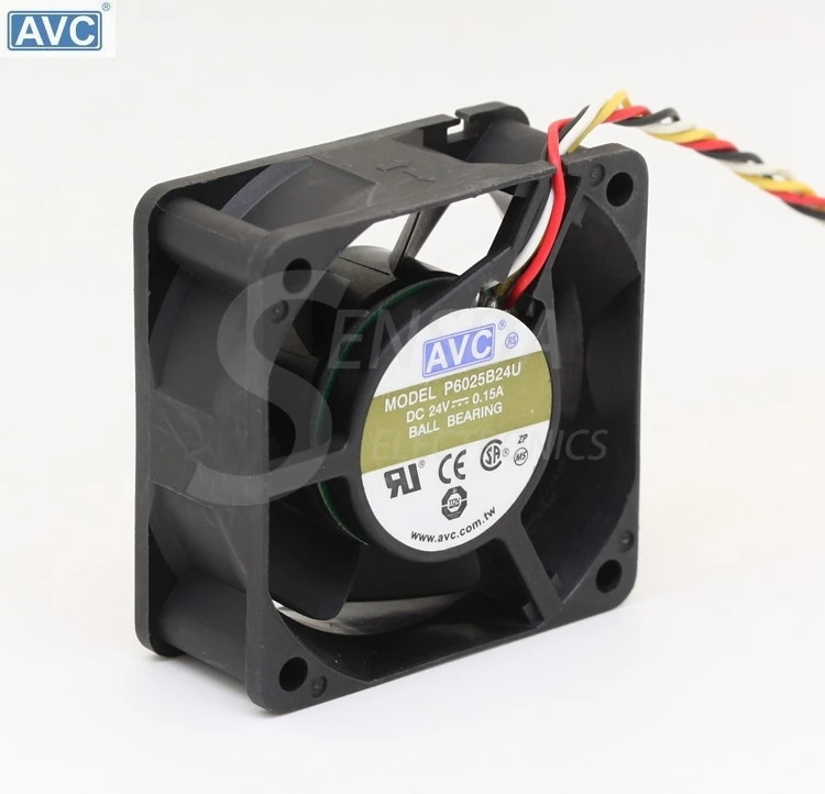 original For AVC P6025B24U 6025 6CM 60mm DC 24V 0.15A computer cpu case printer server inverter coolin fans cooler
original For AVC P6025B24U 6025 6CM 60mm DC 24V 0.15A computer cpu case printer server inverter coolin fans cooler