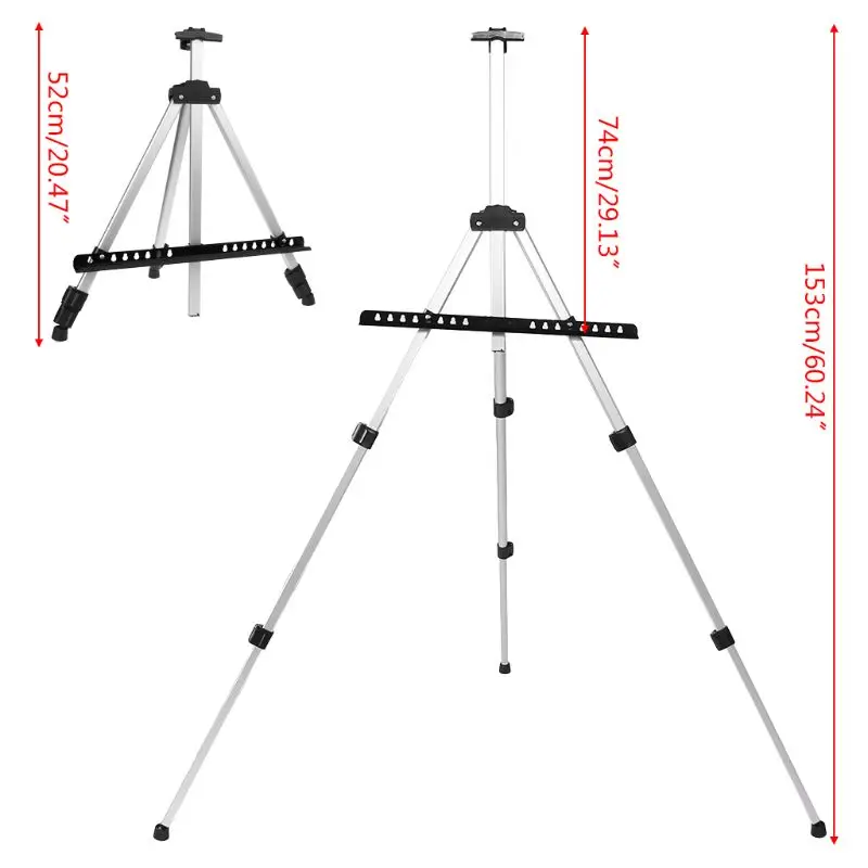 Portable Adjustable Aluminum Artist Easel Sketch Painting Drawing Display Stand With Bag
Portable Adjustable Aluminum Artist Easel Sketch Painting Drawing Display Stand With Bag