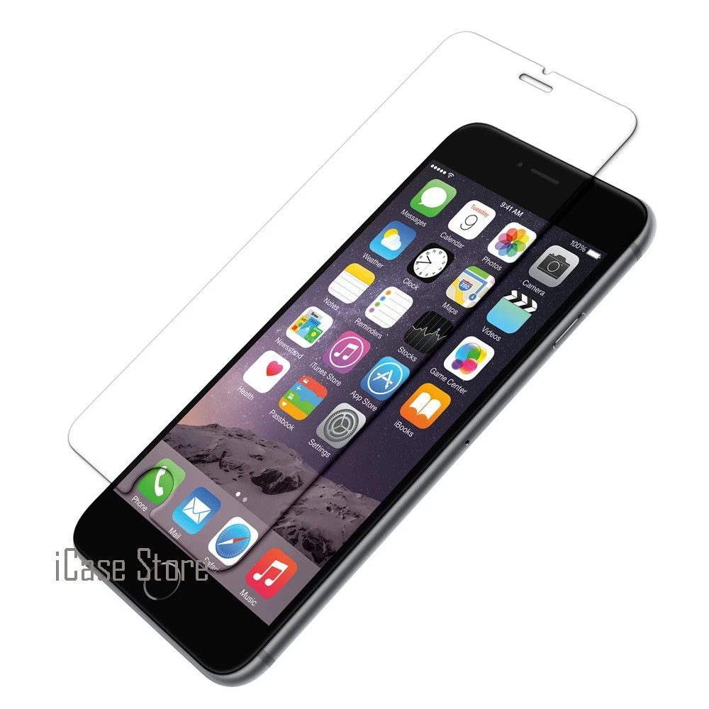 Для iphone 6 6s 6plus SE 5 5S 5c 4 4s Взрывозащищенная 0 3 мм 9 H 2.5D arc edge Закаленное стекло