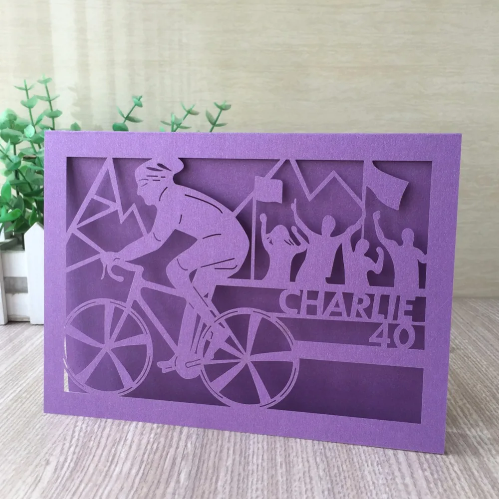 30Pcs/Lot Unique Laser Cut Bike pattern Invitation Card Event&Party Supplies Greeting Card Party Souvenirs
30Pcs/Lot Unique Laser Cut Bike pattern Invitation Card Event&Party Supplies Greeting Card Party Souvenirs