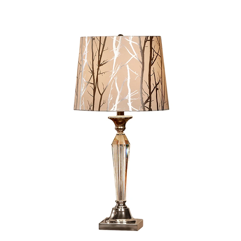 Crystal table lamp bedroom bedside lamp modern simple European style luxury decorative table lamp creative warm living room
Crystal table lamp bedroom bedside lamp modern simple European style luxury decorative table lamp creative warm living room