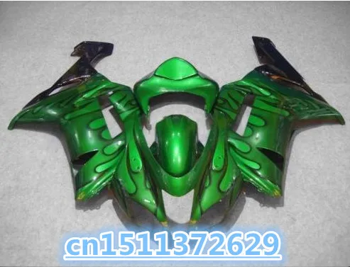 Fairings Black flames For KAWASAKI NINJA 07 08 ZX 6R 636 HOT BLACK Green ZX6R ZX-6R ZX636 2007 2008 07-08 Bodywork-Dor D
Fairings Black flames For KAWASAKI NINJA 07 08 ZX 6R 636 HOT BLACK Green ZX6R ZX-6R ZX636 2007 2008 07-08 Bodywork-Dor D