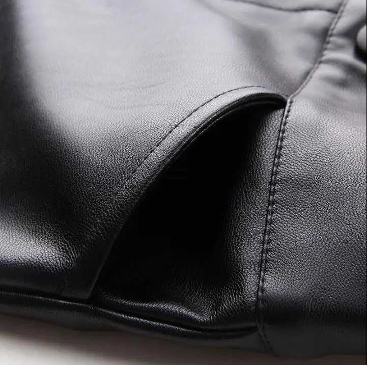 Autumn Winter New Haining Leather Trousers Women Wear Pants and Cashmere Was Thin Sheepskin High Waist Pants Feet Women Pants
Autumn Winter New Haining Leather Trousers Women Wear Pants and Cashmere Was Thin Sheepskin High Waist Pants Feet Women Pants