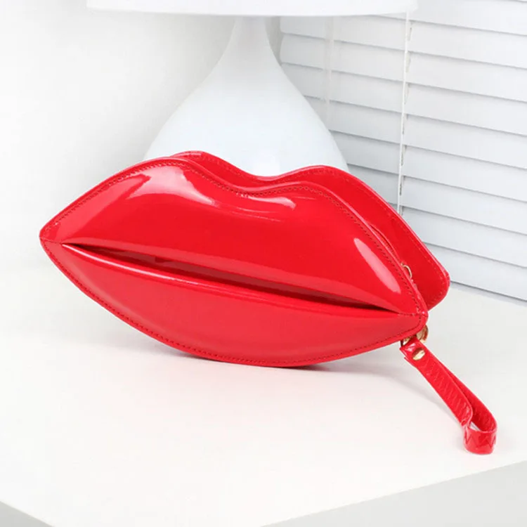 Fashion Red Lips Shape Bags Women Girls PU Leather Handbag Messenger Bag Shoulder Jelly Gloss Shoulder Bag
Fashion Red Lips Shape Bags Women Girls PU Leather Handbag Messenger Bag Shoulder Jelly Gloss Shoulder Bag