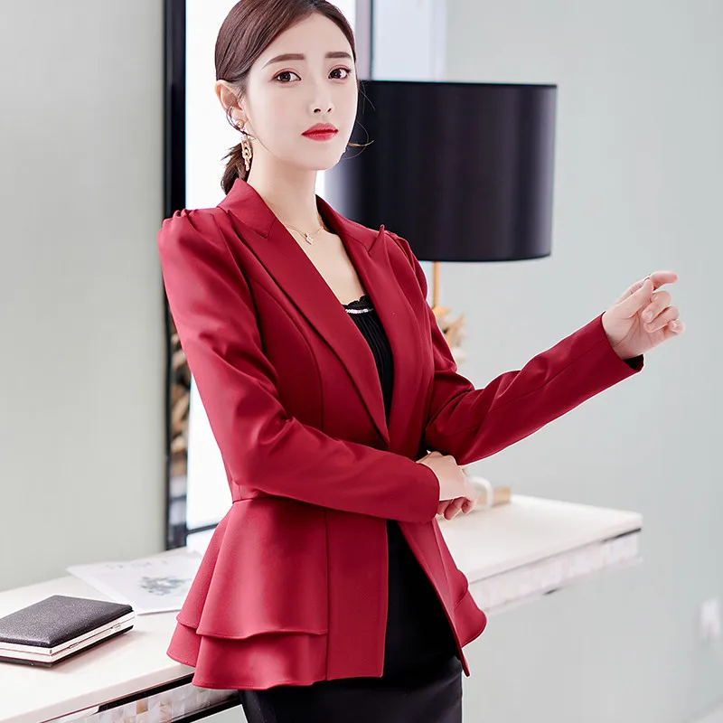 Hiawatha Fashion Jacket And Blazer Women Single Button Office Lady Style Suit Spring Autumn Notched Coat BL024
Hiawatha Fashion Jacket And Blazer Women Single Button Office Lady Style Suit Spring Autumn Notched Coat BL024