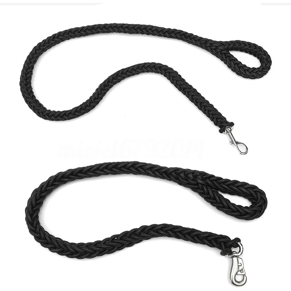 Black 130cm Strong Pet Dog Braided Nylon Durable Dog Leash Lead High Quality Heavy Duty Anti-slip Rope
Black 130cm Strong Pet Dog Braided Nylon Durable Dog Leash Lead High Quality Heavy Duty Anti-slip Rope