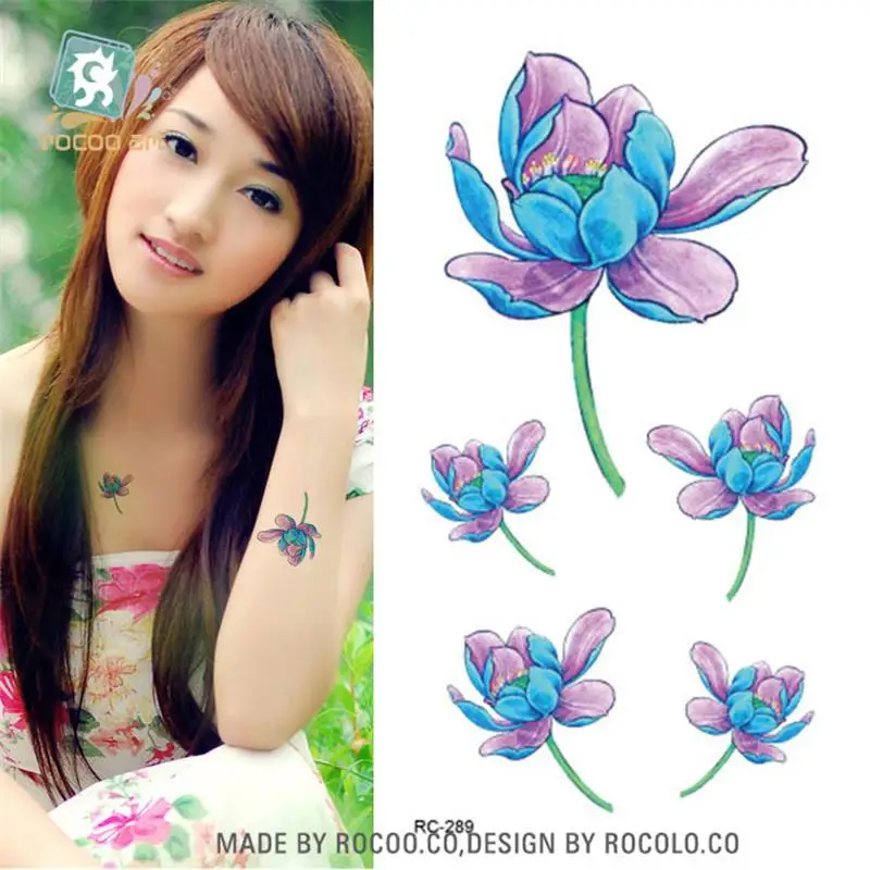 Body Art waterproof temporary tattoos for men and women 3d Beautiful flower design small arm tattoo sticker wholesale RC2289
Body Art waterproof temporary tattoos for men and women 3d Beautiful flower design small arm tattoo sticker wholesale RC2289