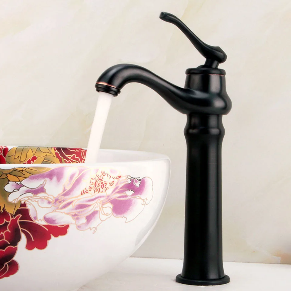 Bathroom Sink Faucet Grifo Bano Basin Faucet Black Bronze paint Faucet Taps Single Handle Hole Bath Hot and Cold Mixer Tap Crane
Bathroom Sink Faucet Grifo Bano Basin Faucet Black Bronze paint Faucet Taps Single Handle Hole Bath Hot and Cold Mixer Tap Crane