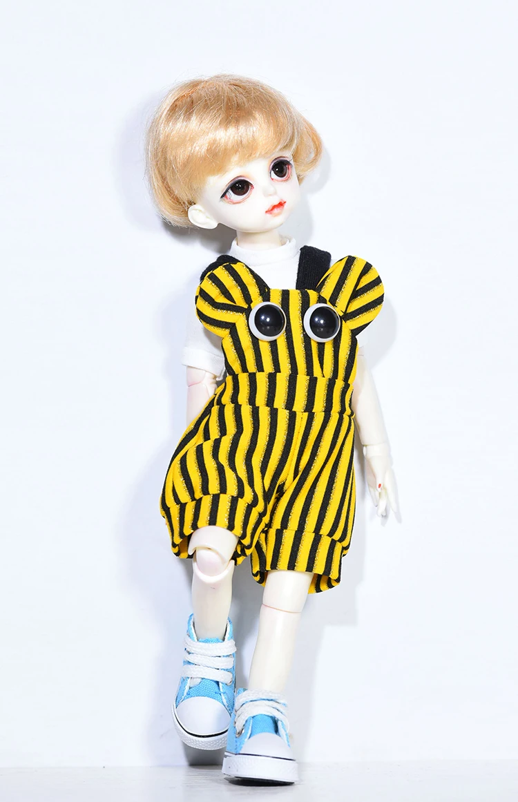 T02-X536 Blyth azone Doll clothes 1/6 bjd dolls Accessories handmade Cartoon striped bib pants 1pcs
T02-X536 Blyth azone Doll clothes 1/6 bjd dolls Accessories handmade Cartoon striped bib pants 1pcs