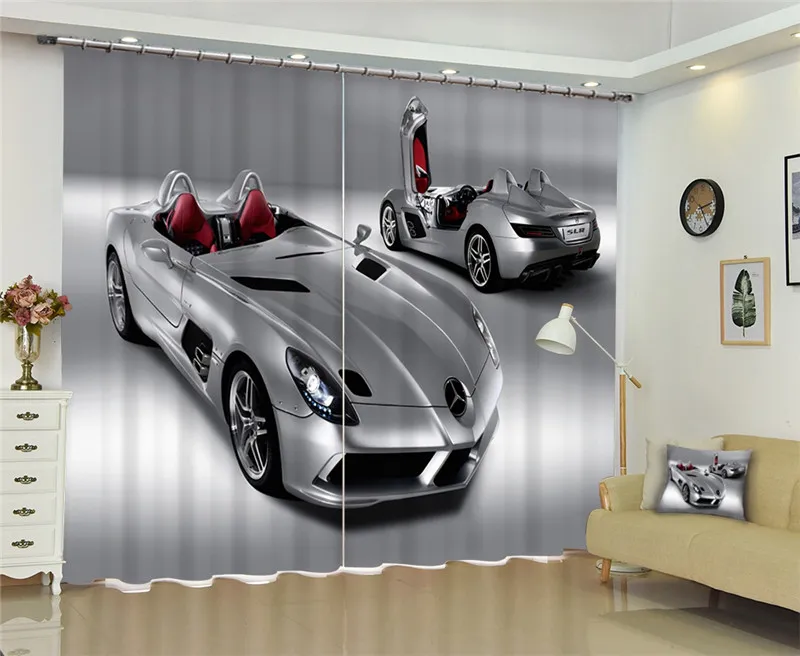 Luxury car 3D Blackout Window Curtains For Living room Bedding room Hotel/Office Curtain Drapes Cortinas para sala
Luxury car 3D Blackout Window Curtains For Living room Bedding room Hotel/Office Curtain Drapes Cortinas para sala