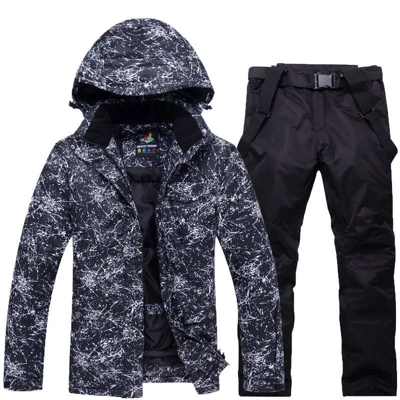 2021 New Thick Warm Men Ski Suit Waterproof Windproof Skiing Snowboarding Jacket Pants Set Men Winter Snow Wear Suits
2021 New Thick Warm Men Ski Suit Waterproof Windproof Skiing Snowboarding Jacket Pants Set Men Winter Snow Wear Suits