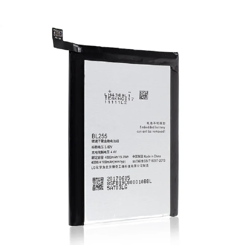 2018 Original For Lenovo ZUK Z1 Battery Replacement BL255 Large Capacity 4000mAh Back up Battery For Lenovo ZUK Z1 Mobile Phone
2018 Original For Lenovo ZUK Z1 Battery Replacement BL255 Large Capacity 4000mAh Back up Battery For Lenovo ZUK Z1 Mobile Phone