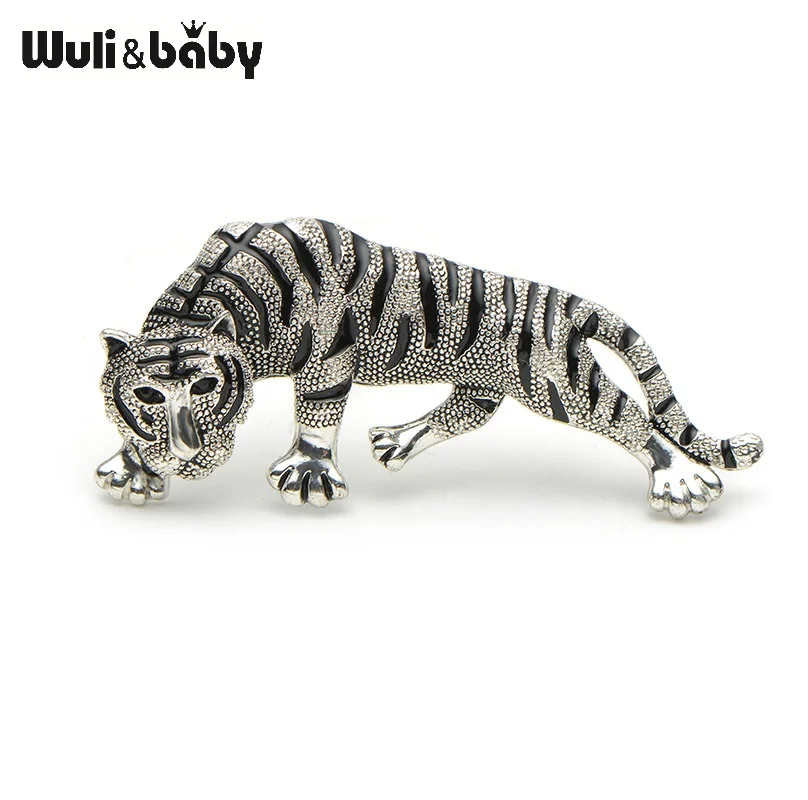 Wuli&baby Enamel Tiger Brooches For Women Men Vintage 2-color Animal Party Casual Brooch Pins Gifts
Wuli&baby Enamel Tiger Brooches For Women Men Vintage 2-color Animal Party Casual Brooch Pins Gifts